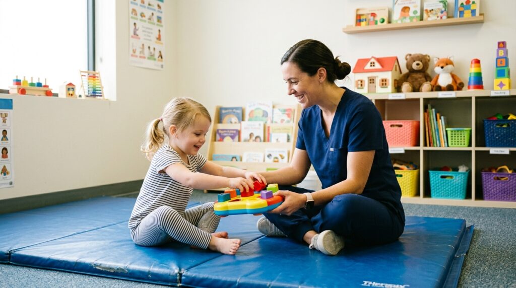 Therapist_sharing_toy_with_child
